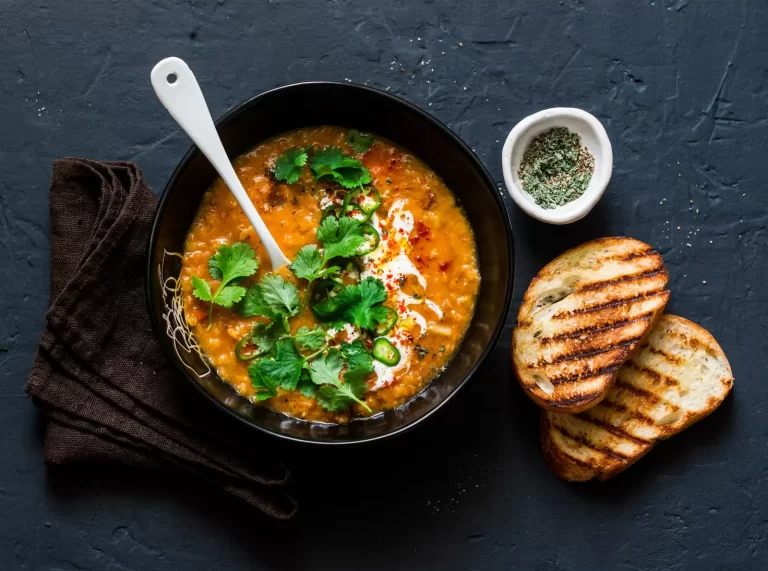 Red Lentil and Pesto Pasta