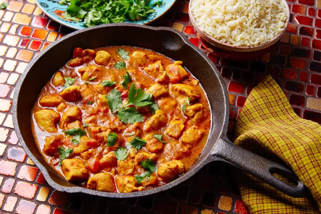 Traditional Chicken Curry Tray